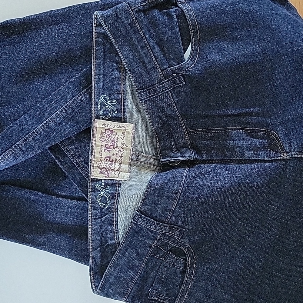 American Rag Dark Blue Wide Leg Jeans - Size 3